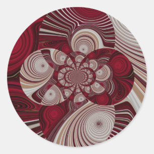 Rhythm_ Classic Round Sticker