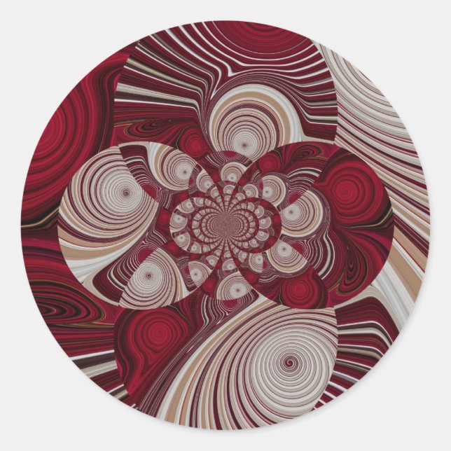 Rhythm_ Classic Round Sticker (Front)
