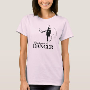 Rhythm is a dancer Gymnastics mono t-shirt