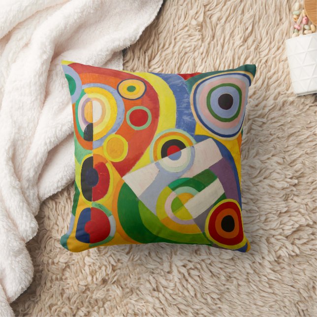 Rhythm, Joy of Life | Robert Delaunay | Cushion (Blanket)