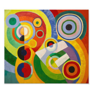 Rhythm, Joy of Life Robert Delaunay Photo Print