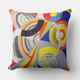 Rhythm (No 1) and Joy   Robert Delaunay    Cushion
