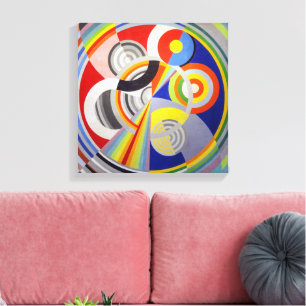 Rhythm No 1 Robert Delaunay Canvas Print