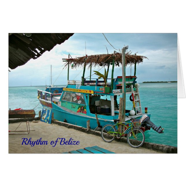 Rhythm of Belise "Life Prose" Rasta Card (Front Horizontal)