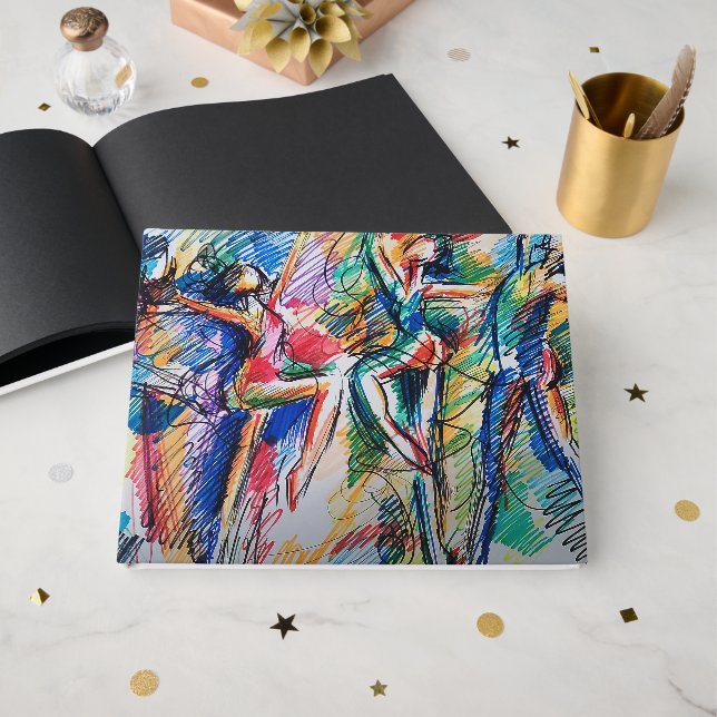 Rhythm of Motion Guest Book (Front Open)