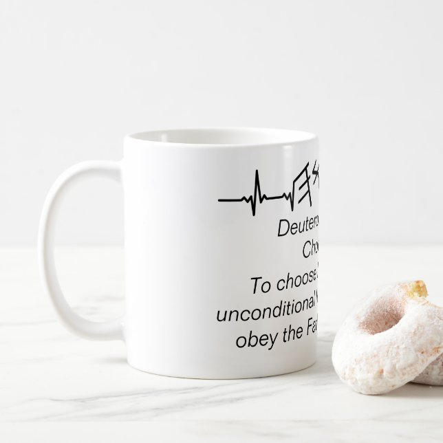 Rhythm of the Heart Mug (With Donut)