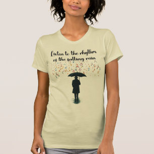 Rhythm of the Rain Women's Bella+Canvas Slim Fit T-Shirt