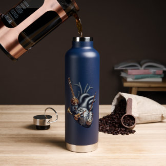 Rhythm of the Soul: Anatomical Heart & Musical Water Bottle