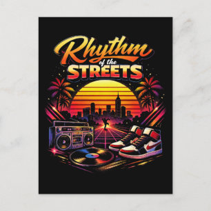 Rhythm of the Streets Postcard