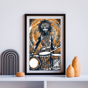 Rhythm of the Sun Tribe Poster