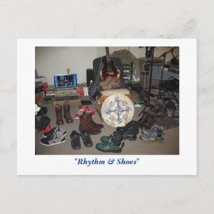"Rhythm & Shoes" (Postcard) Postcard