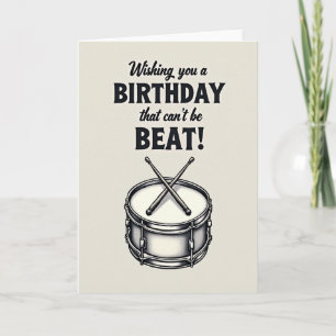 Rhythmic Birthday Beat Card