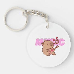 Rhythmic Capy Keychain