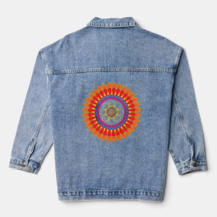 Rhythmic Euphoria  Denim Jacket