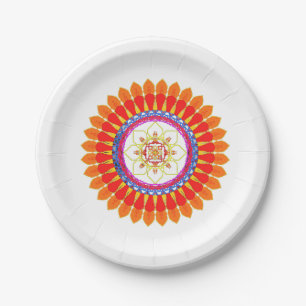 Rhythmic Euphoria Paper Plate