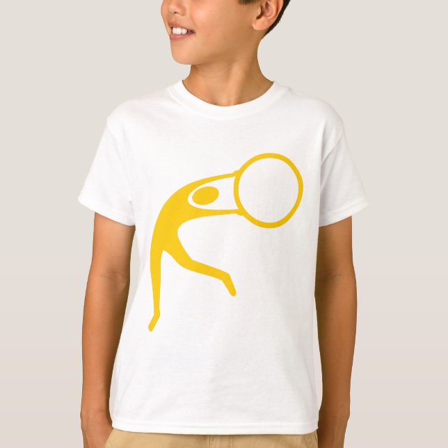 Rhythmic Gymnastic Figure - Amber T-Shirt (Front)