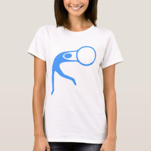 Rhythmic Gymnastic Figure - Baby Blue T-Shirt