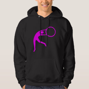 Rhythmic Gymnastic Figure - Magenta Hoodie