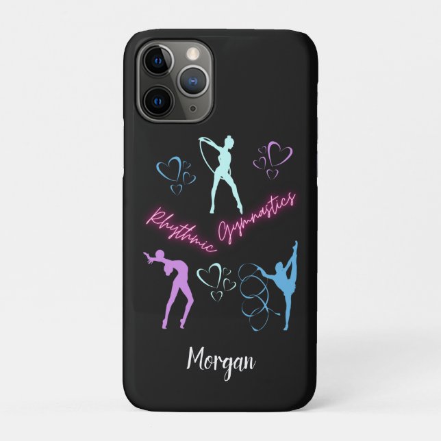 Rhythmic Gymnastics Hoop, Ribbon and Ball  Case-Mate iPhone Case (Back)