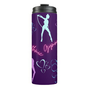 Rhythmic Gymnastics Hoop, Ribbon and Ball   Thermal Tumbler