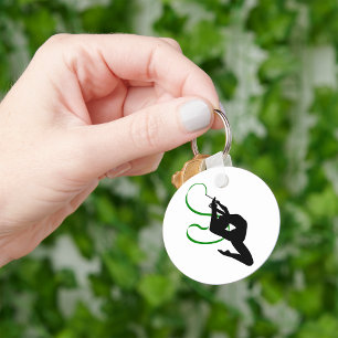 Rhythmic Gymnastics Keychain
