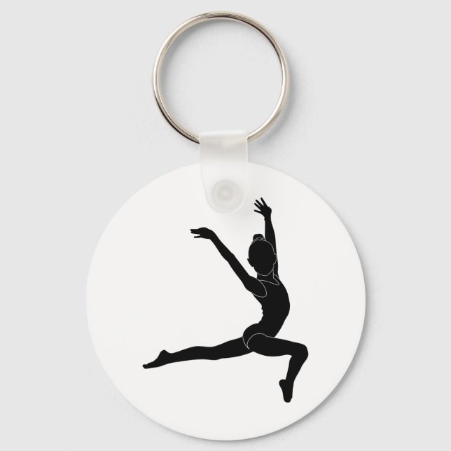 Rhythmic Gymnastics Keychain (Front)