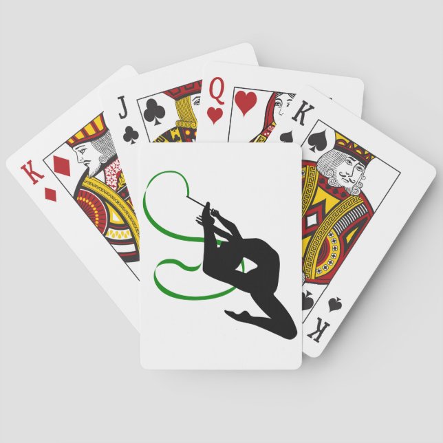 Rhythmic Gymnastics Playing Cards (Back)