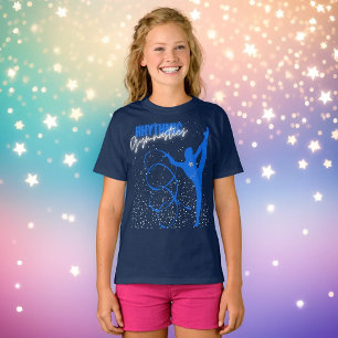 Rhythmic Gymnastics Ribbon and Stars T-Shirt