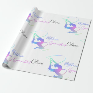 Rhythmic Gymnastics Ribbon – Gymnast Gift Wrapping Paper