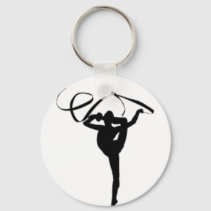 Rhythmic Gymnastics - Ribbon Key Ring
