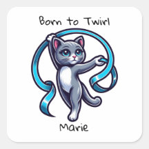 Rhythmic Gymnastics Ribbon Twirl  