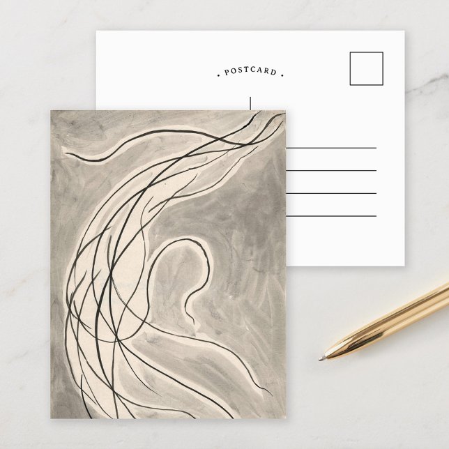 Rhythmic Lines | Abraham Walkowitz Postcard (Creator Uploaded)