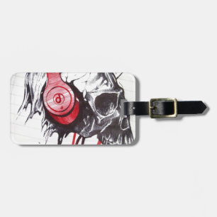 Rhythmic Skull™    Dark Art & Music-Inspired State Luggage Tag