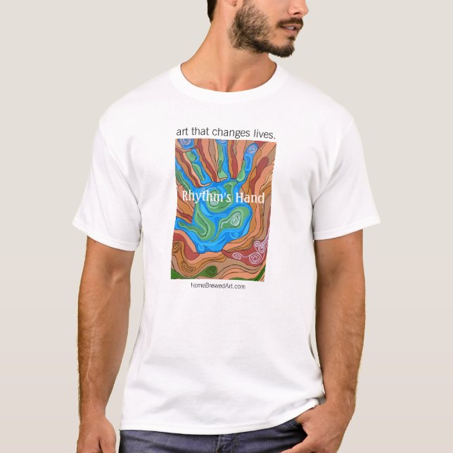 Rhythm's Hand - Customised - Customised T-Shirt (Front)