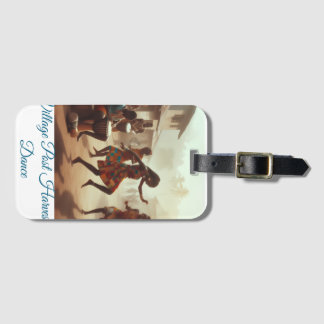Rhythms of Abundance: Post-Harvest Joy Luggage Tag