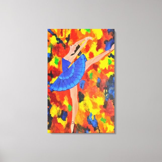 Rhythms of Fire Canvas Print (Front)