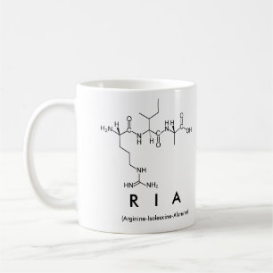 Ria peptide name mug