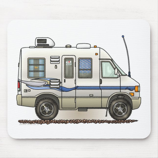 Rialta Winnebago Camper RV Mouse Mat (Front)