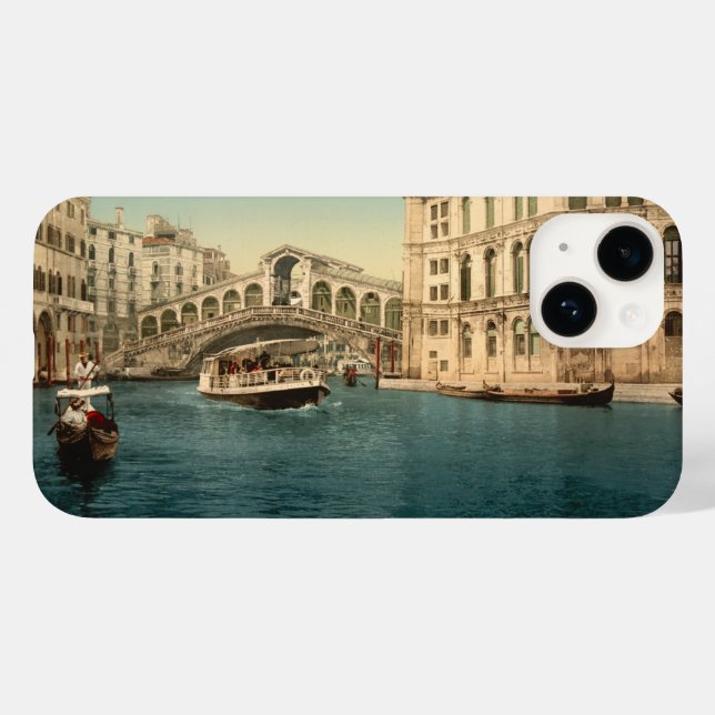 Rialto Bridge and Grand Canal, Venice Case-Mate iPhone Case (Back (Horizontal))