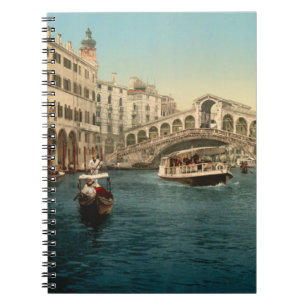 Rialto Bridge and Grand Canal, Venice Notebook