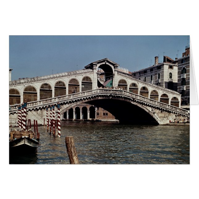 Rialto Bridge, begun 1588 (Front Horizontal)