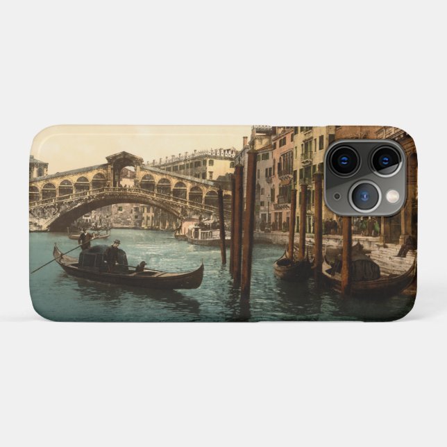 Rialto Bridge I, Venice, Italy Case-Mate iPhone Case (Back (Horizontal))
