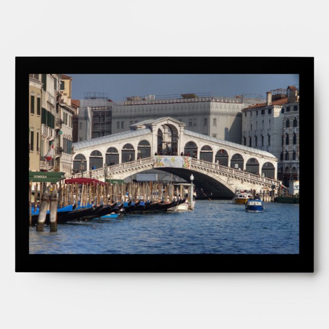 Rialto Bridge Venice Italy Envelopes (Front)