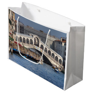 Rialto Bridge Venice Italy Large Gift Bag