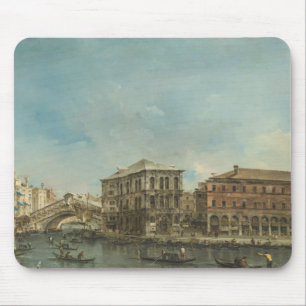 Rialto Bridge with Palazzo dei Camerlenghi Mouse Mat