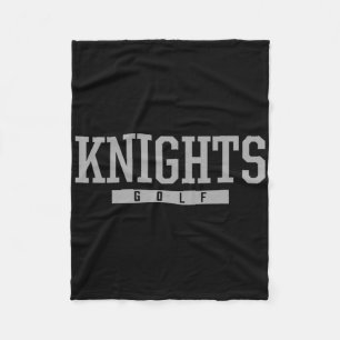 Rialto Knights Golf Hs Fleece Blanket