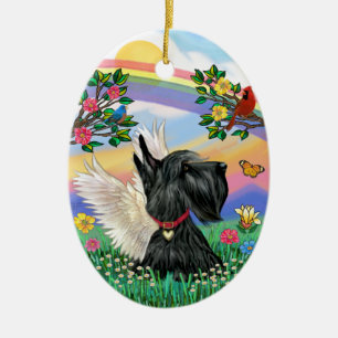 Rianbow Life - Scottish Terrier Ceramic Tree Decoration