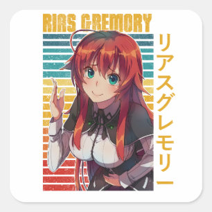 Rias Gremory Square Sticker