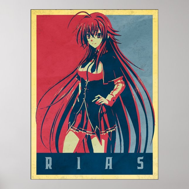 Rias Political  High School DxD  Poster (Front)