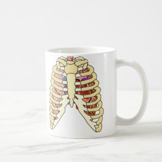 Rib Cage Lungs & Heart Coffee Mug